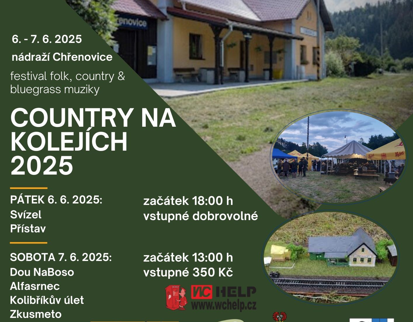 Country na kolejích 2025